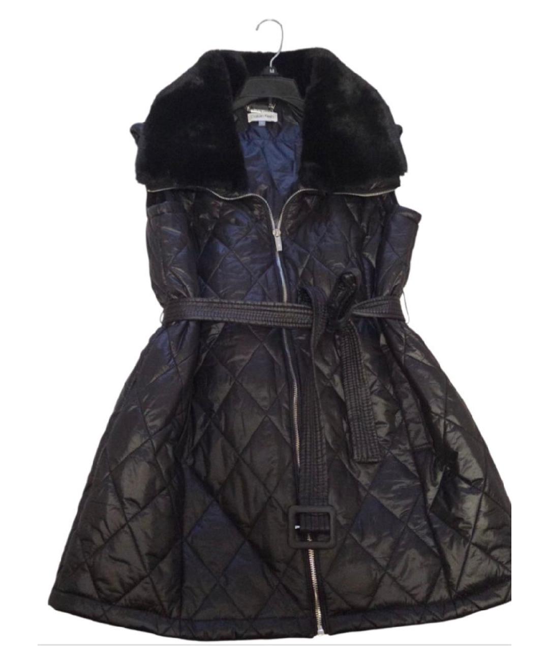 CALVIN KLEIN Черный полиэстеровый жилет, фото 5