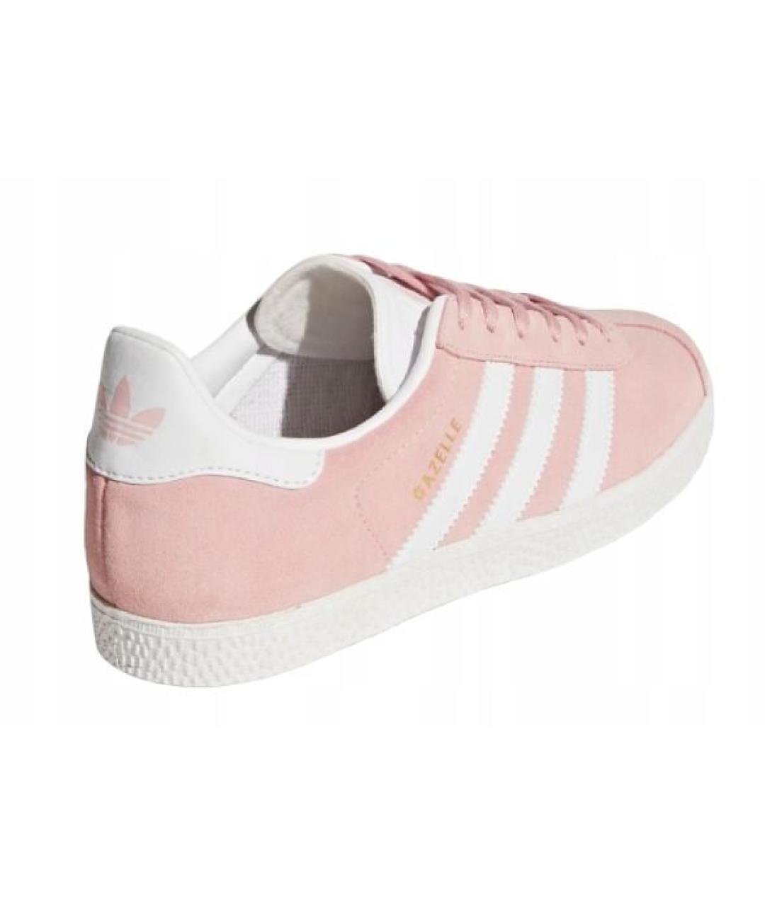 ADIDAS Розовые замшевые кеды, фото 2