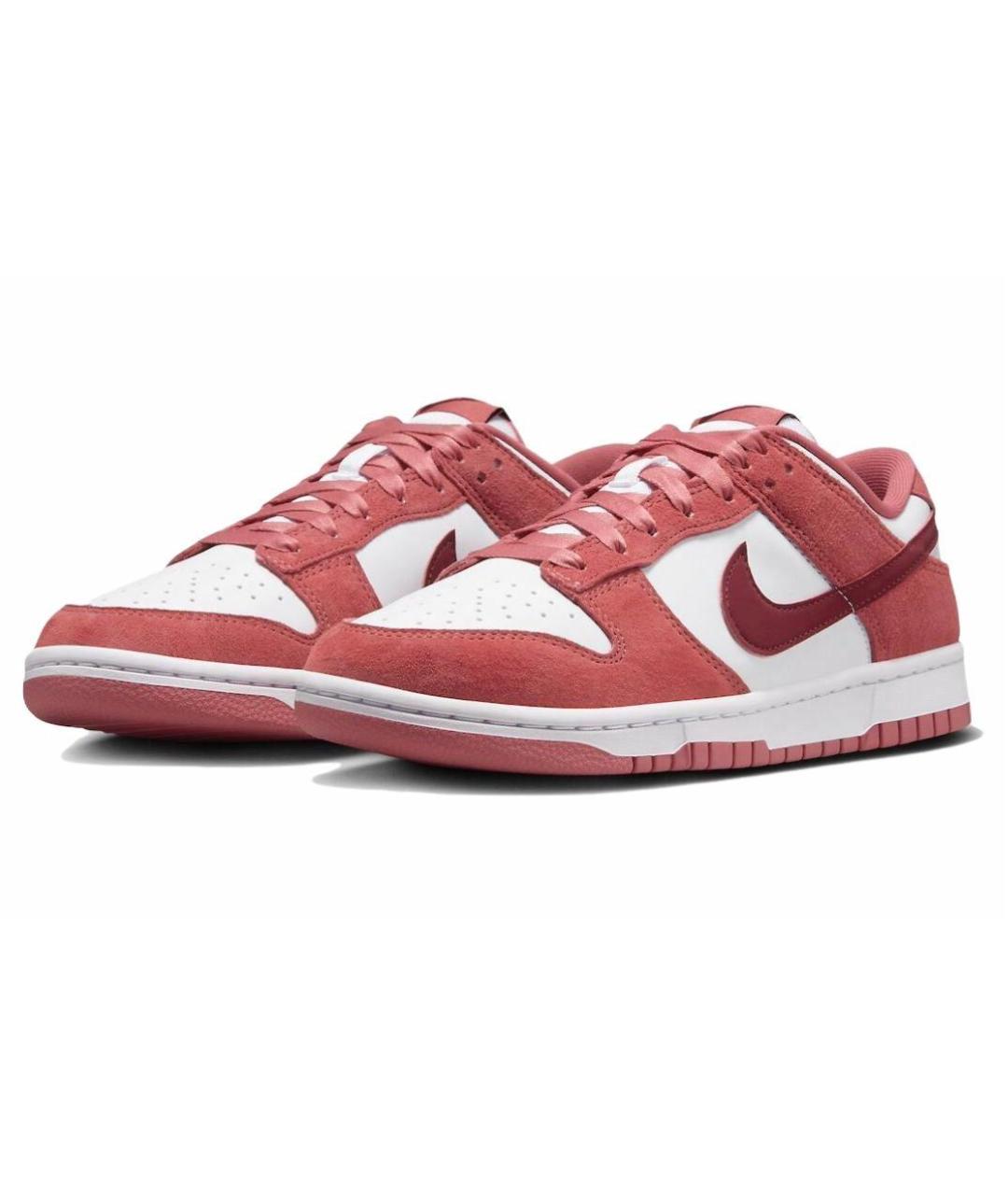 NIKE Красные кожаные кроссовки, фото 2