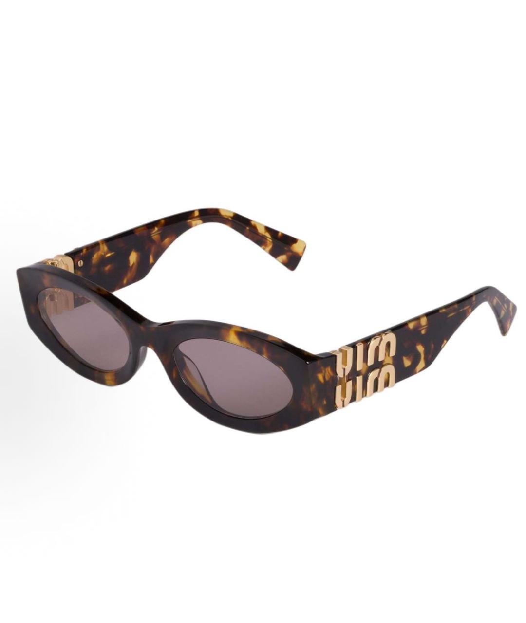 MIU MIU Мульти пластиковые солнцезащитные очки, фото 6