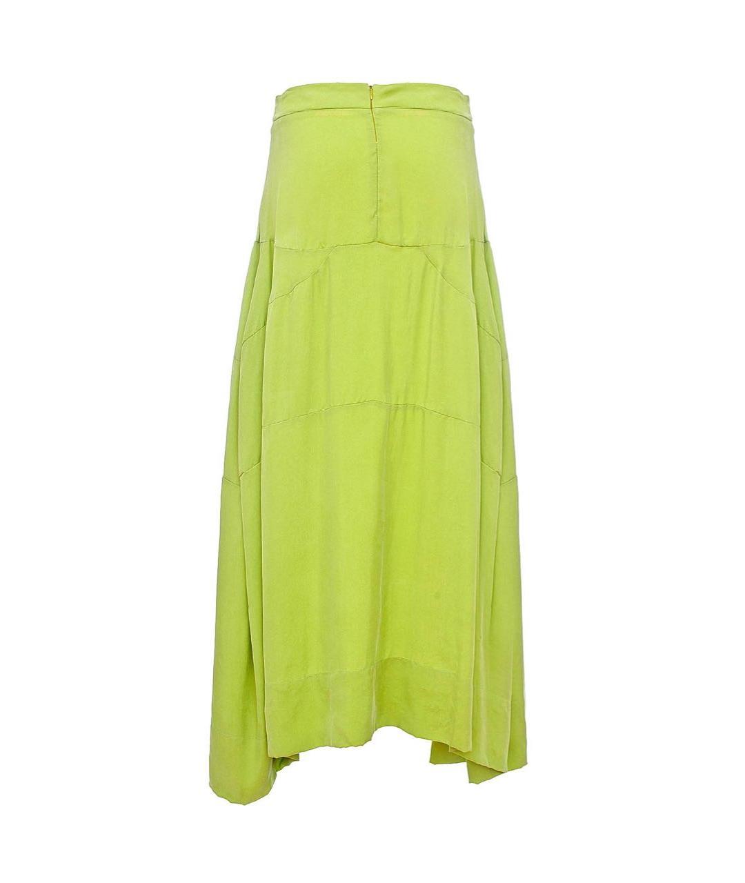 VIVIENNE WESTWOOD Салатовая юбка миди, фото 2