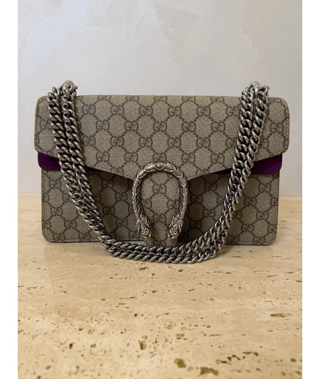 GUCCI Бежевая сумка через плечо, фото 7