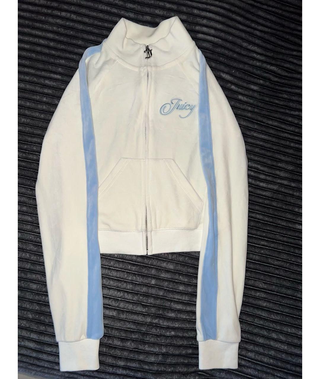 JUICY COUTURE Белый велюровый спортивные костюмы, фото 4
