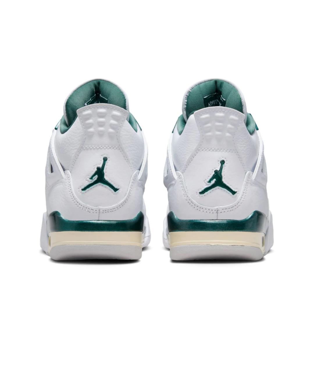 JORDAN Зеленые кожаные кроссовки, фото 3