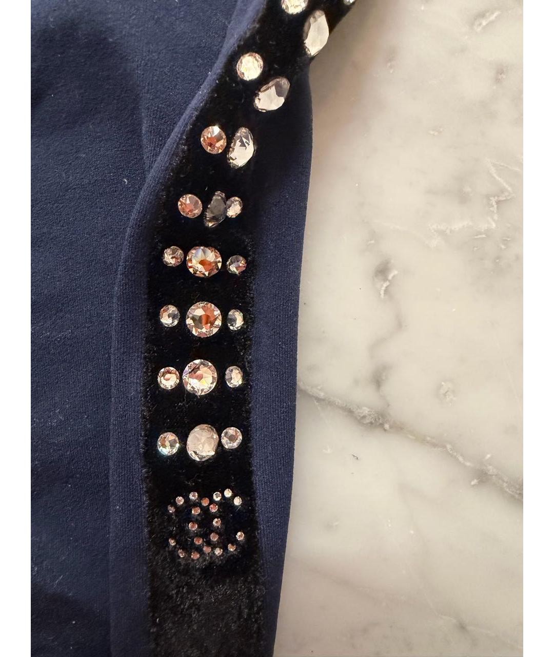 CHANEL Темно-синие носки, чулки и колготы, фото 3