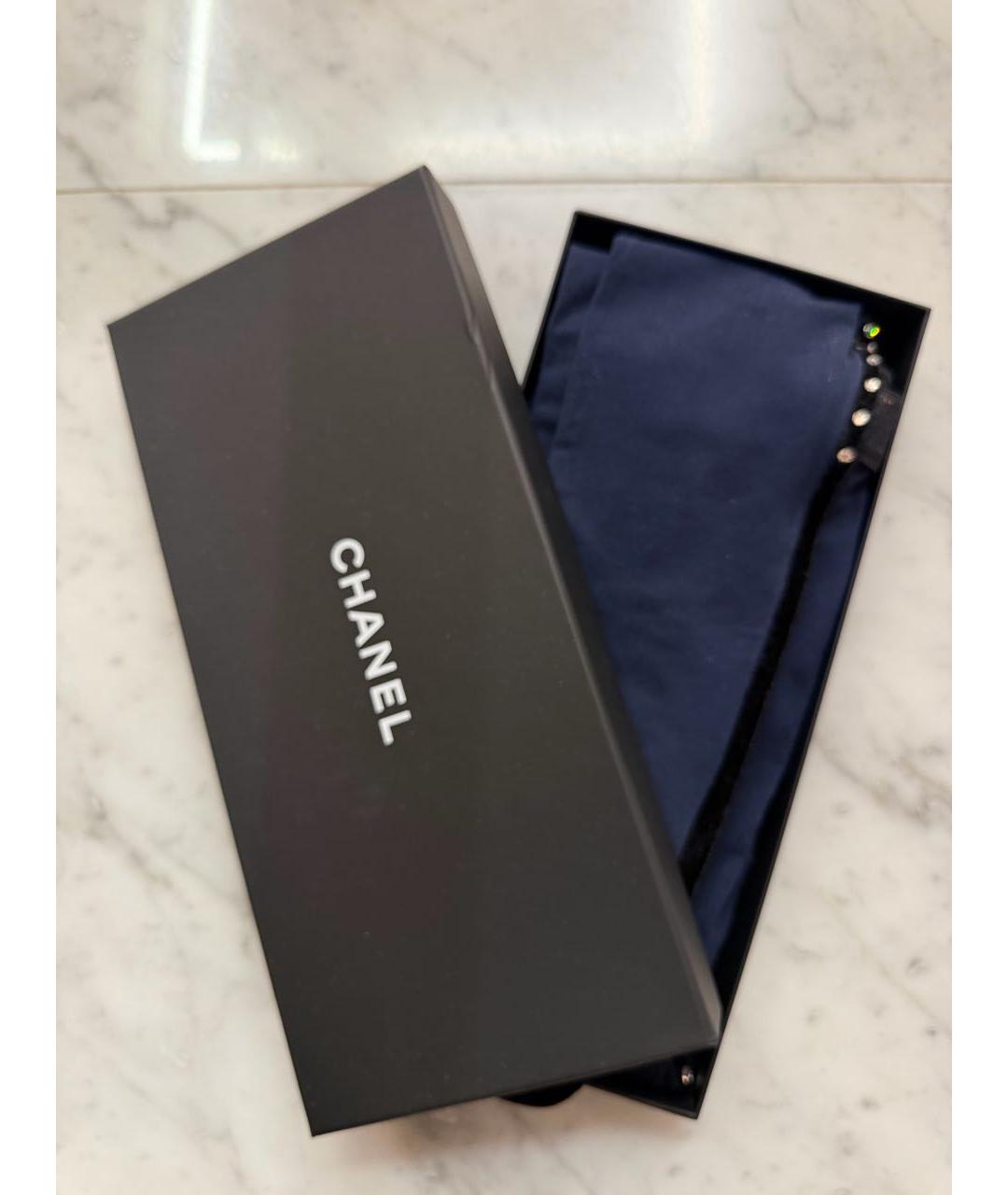 CHANEL Темно-синие носки, чулки и колготы, фото 4