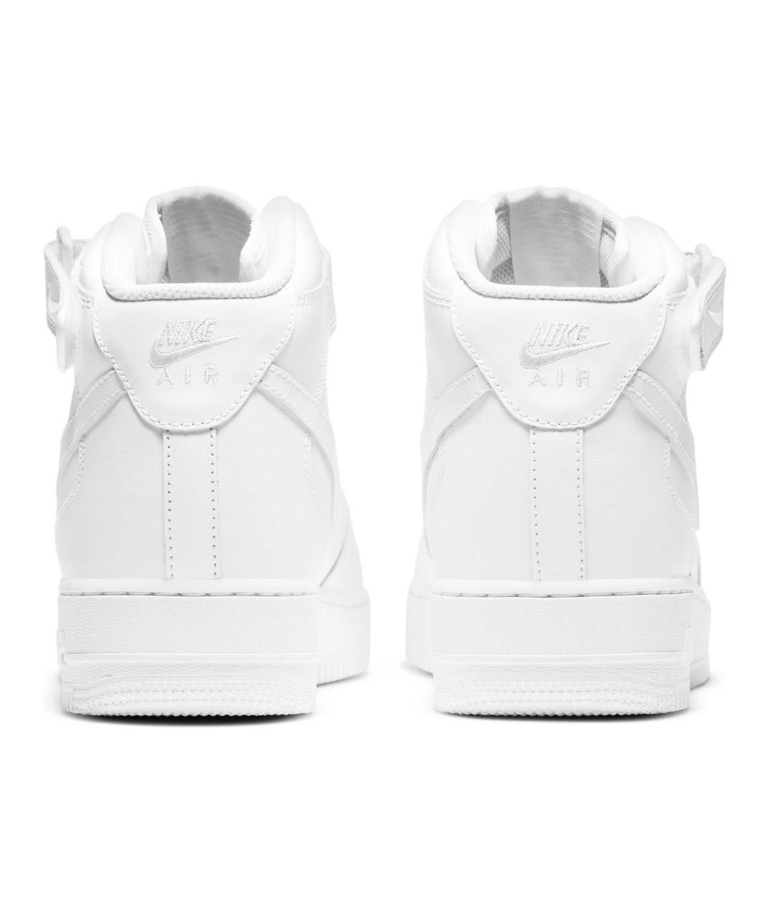 NIKE Белые кожаные кроссовки, фото 2