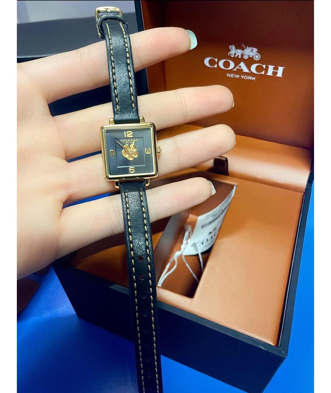 COACH Золотые стальные часы, фото 5