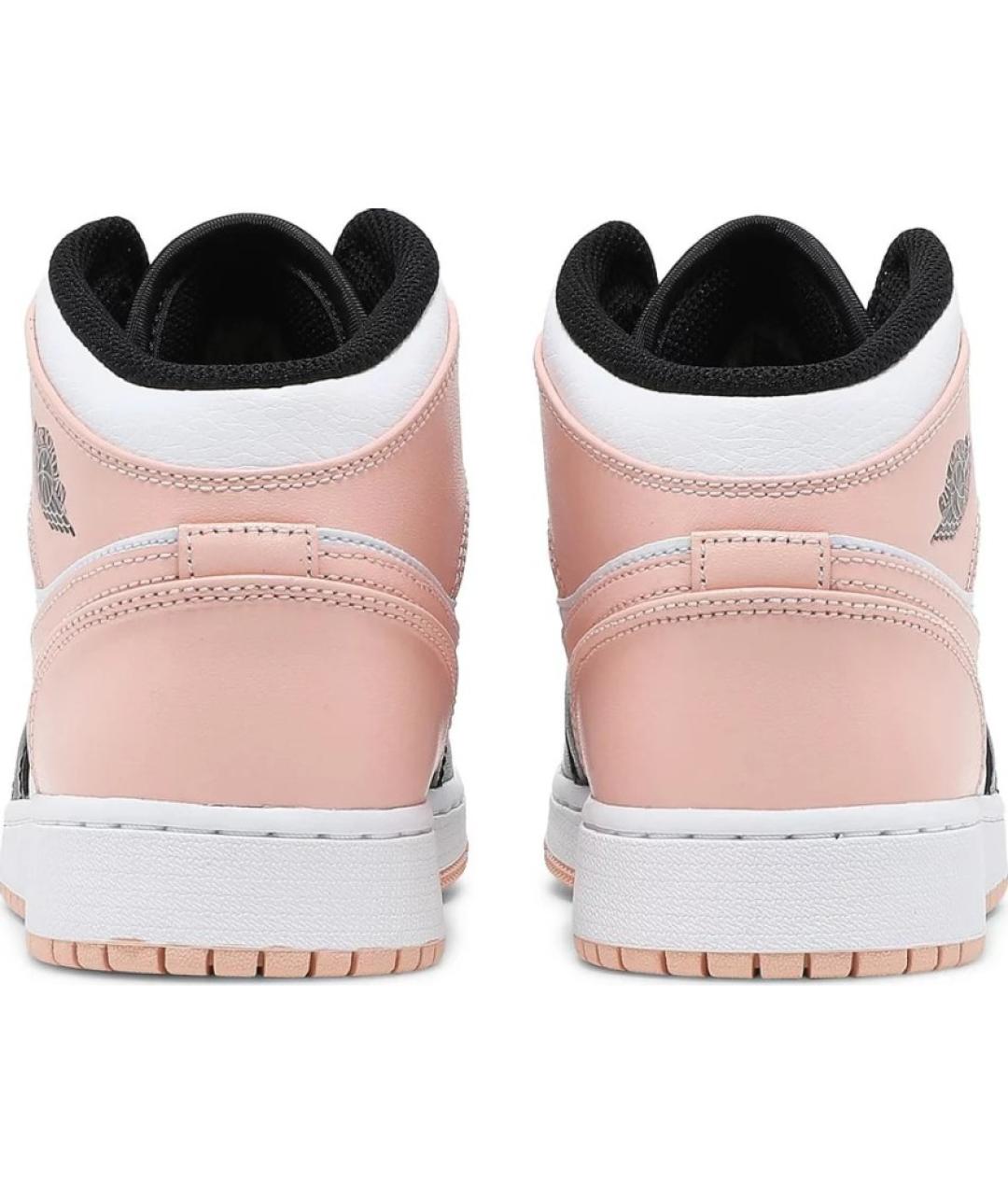 JORDAN Розовые кожаные кроссовки, фото 2