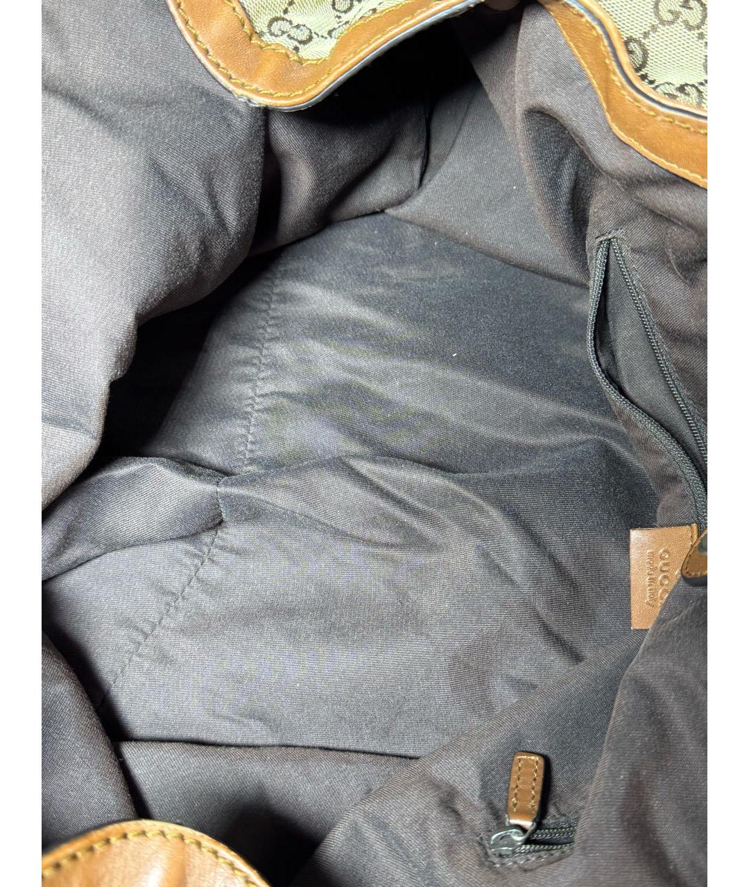 GUCCI Коричневая сумка с короткими ручками, фото 6