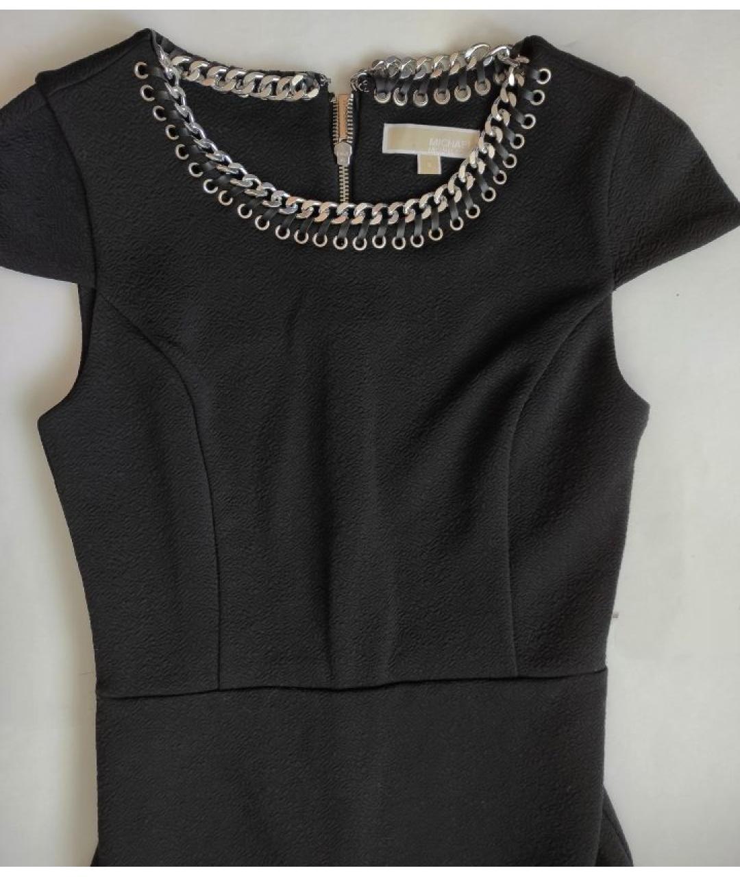 MICHAEL MICHAEL KORS Черное повседневное платье, фото 3