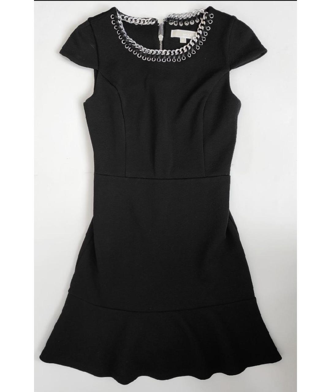 MICHAEL MICHAEL KORS Черное повседневное платье, фото 5