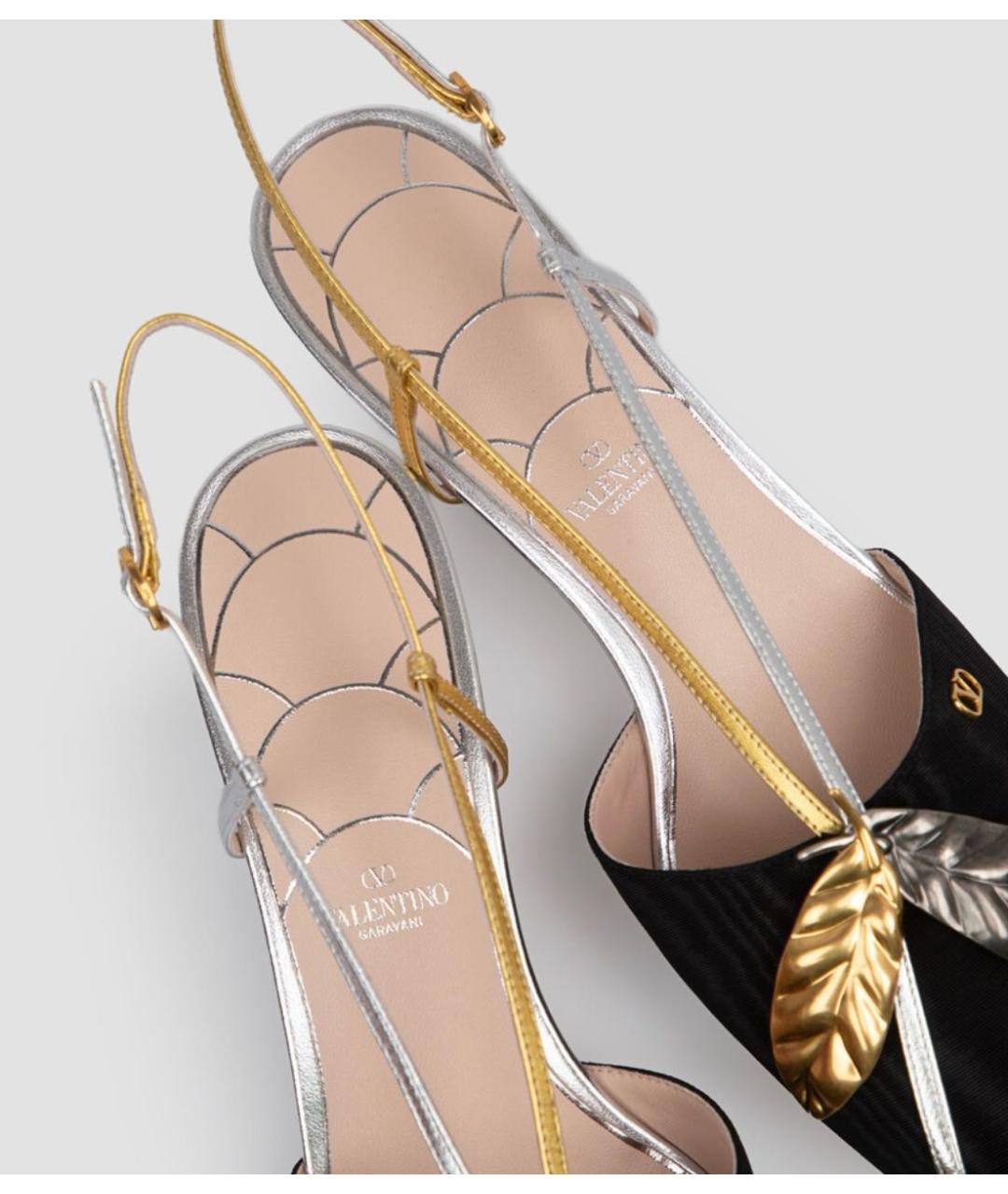 VALENTINO Мульти текстильные туфли, фото 7