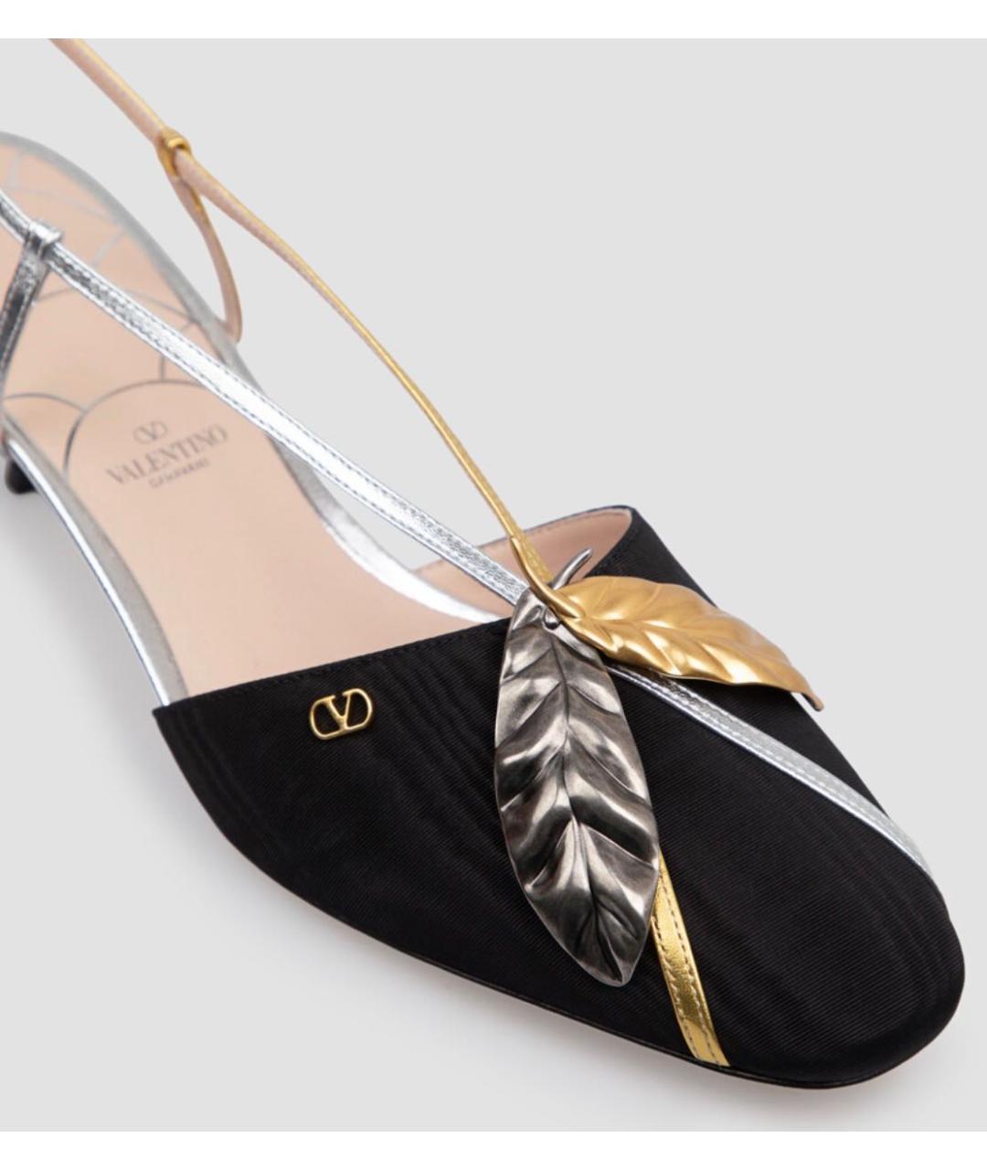 VALENTINO Мульти текстильные туфли, фото 4