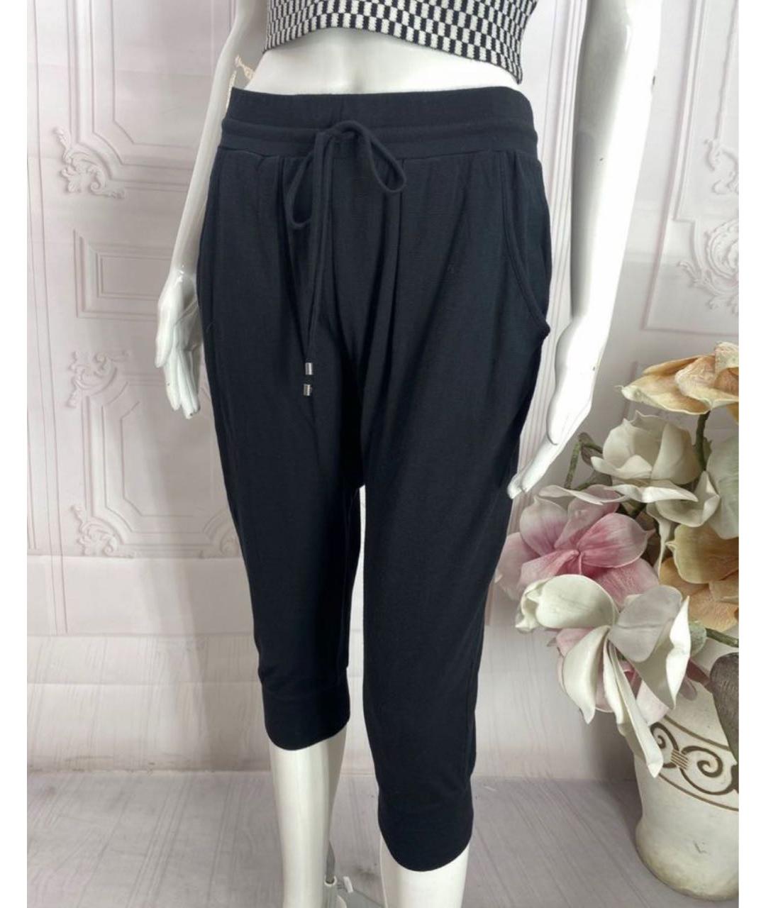 JUICY COUTURE Черные хлопковые бриджи, фото 7