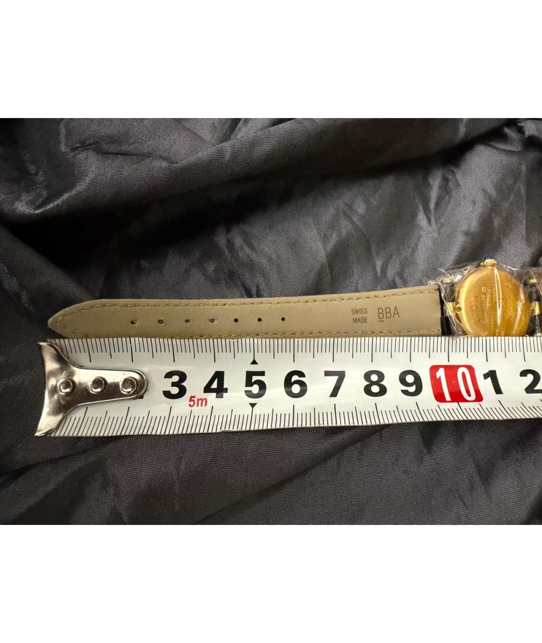 CARTIER Золотые позолоченные часы, фото 5