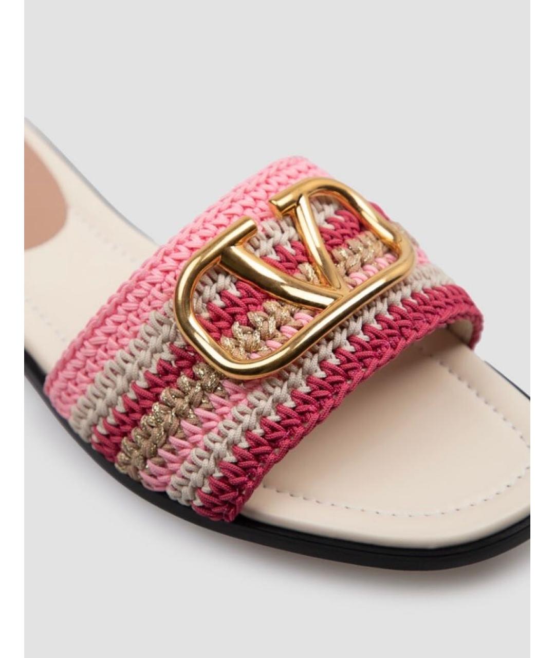 VALENTINO Мульти шлепанцы, фото 4