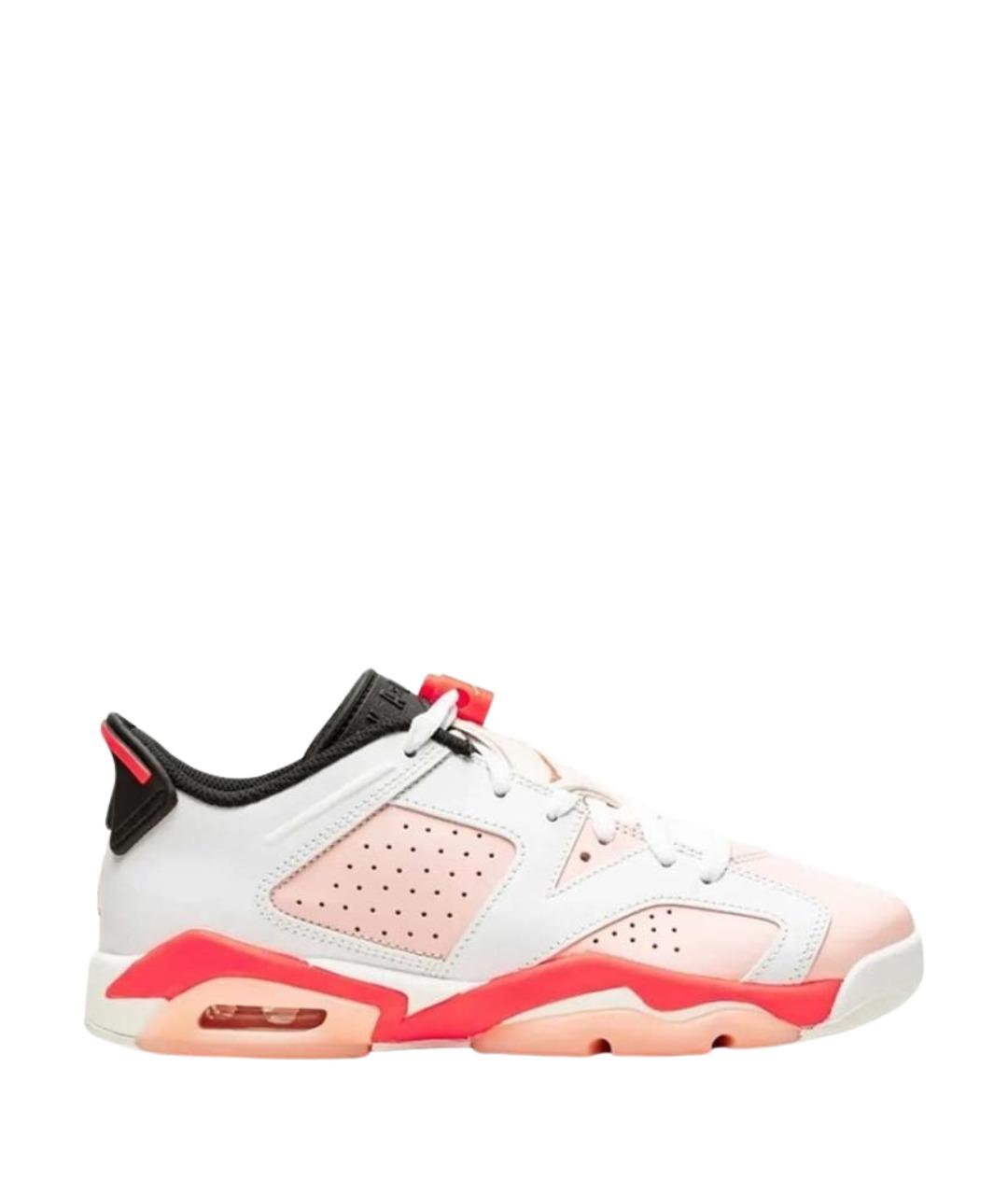 JORDAN Розовые кожаные кроссовки, фото 1