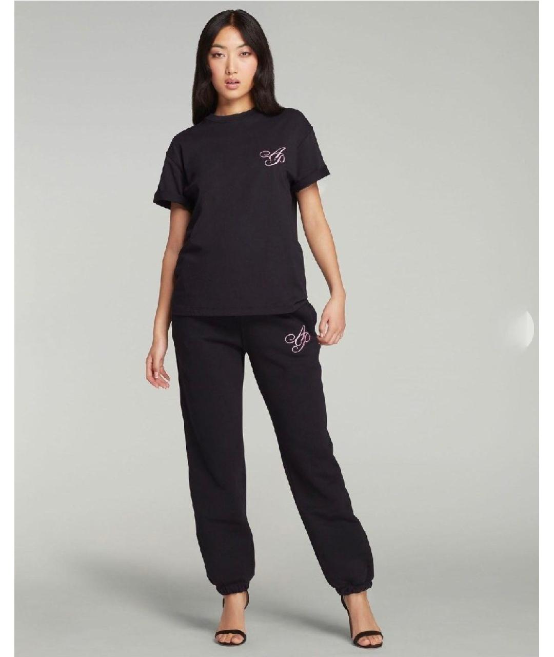 AGENT PROVOCATEUR Черная хлопковая футболка, фото 5