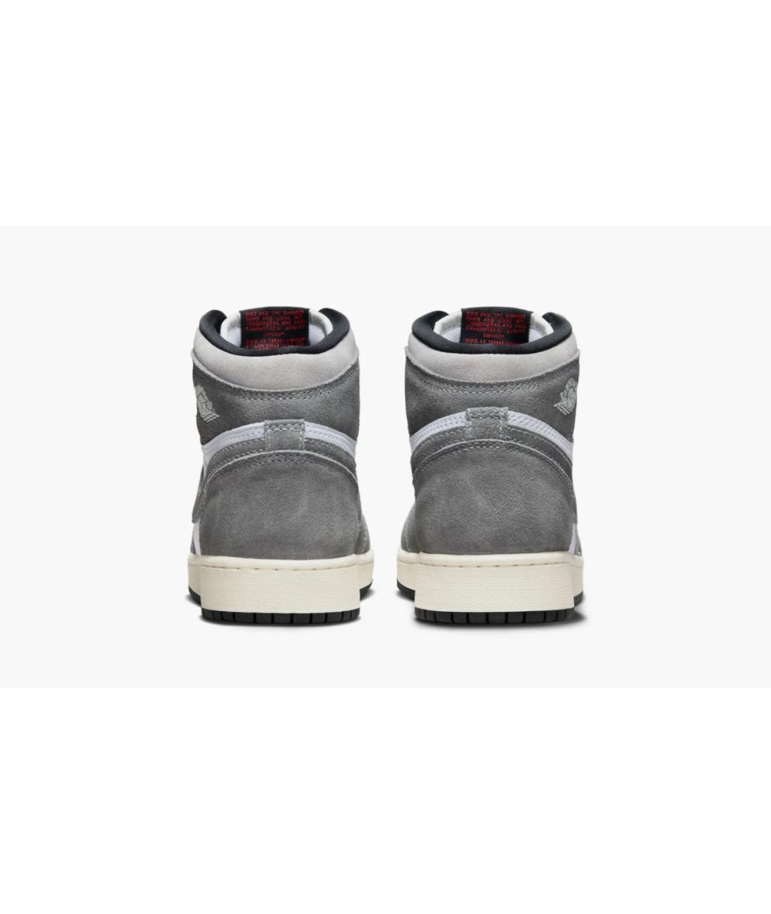 JORDAN Серые замшевые кроссовки, фото 3