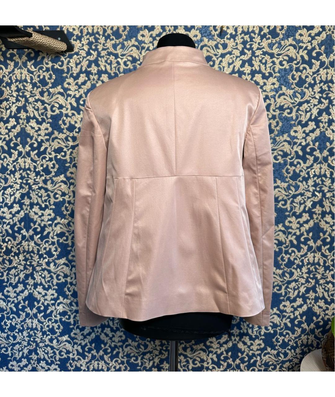 CALVIN KLEIN Розовый полиэстеровый тренч/плащ, фото 2