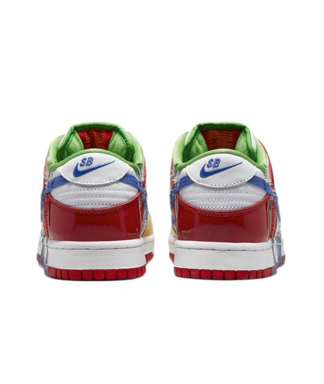 NIKE Мульти кожаные кроссовки, фото 3