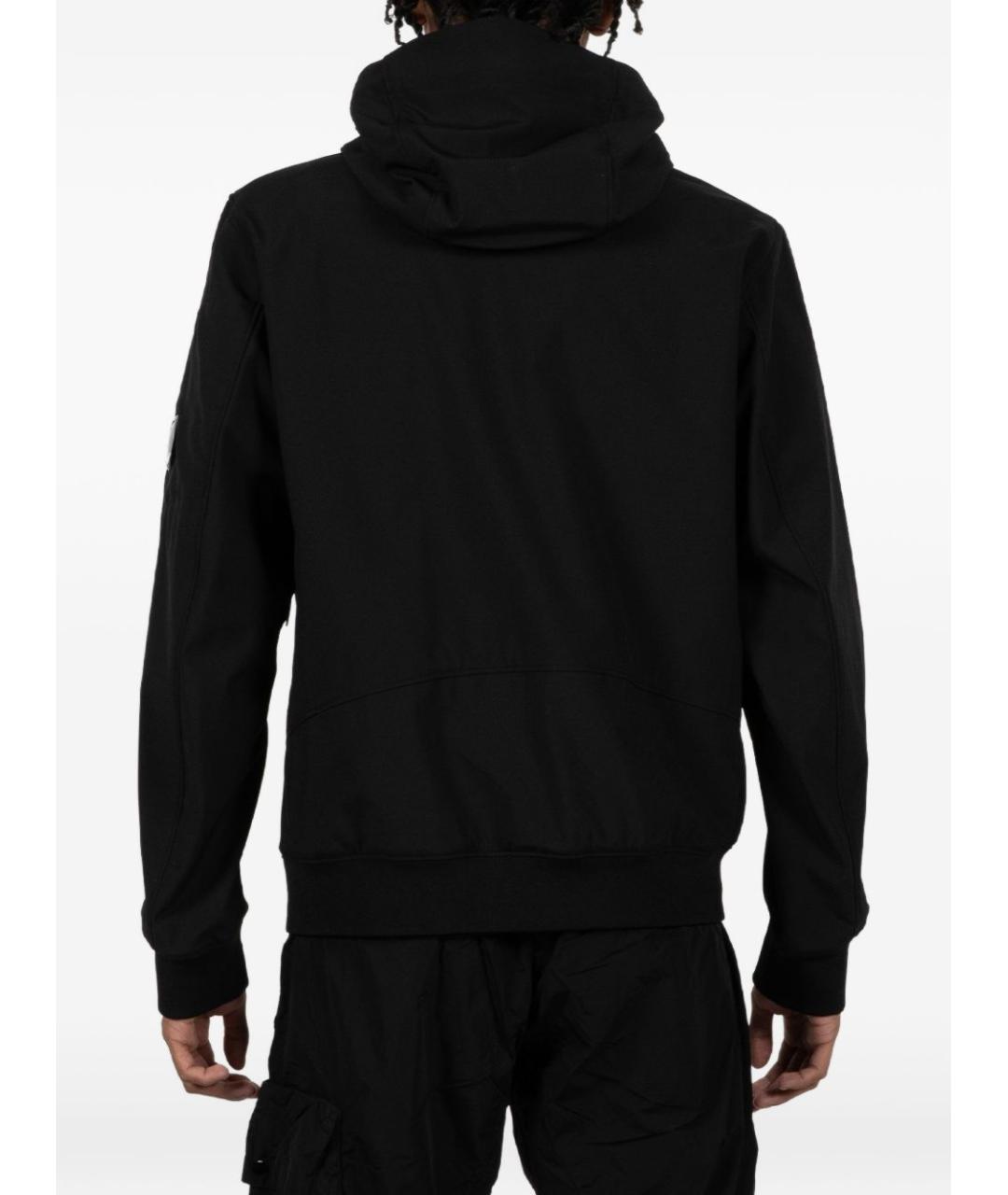 CP COMPANY Черная полиэстеровая куртка, фото 3