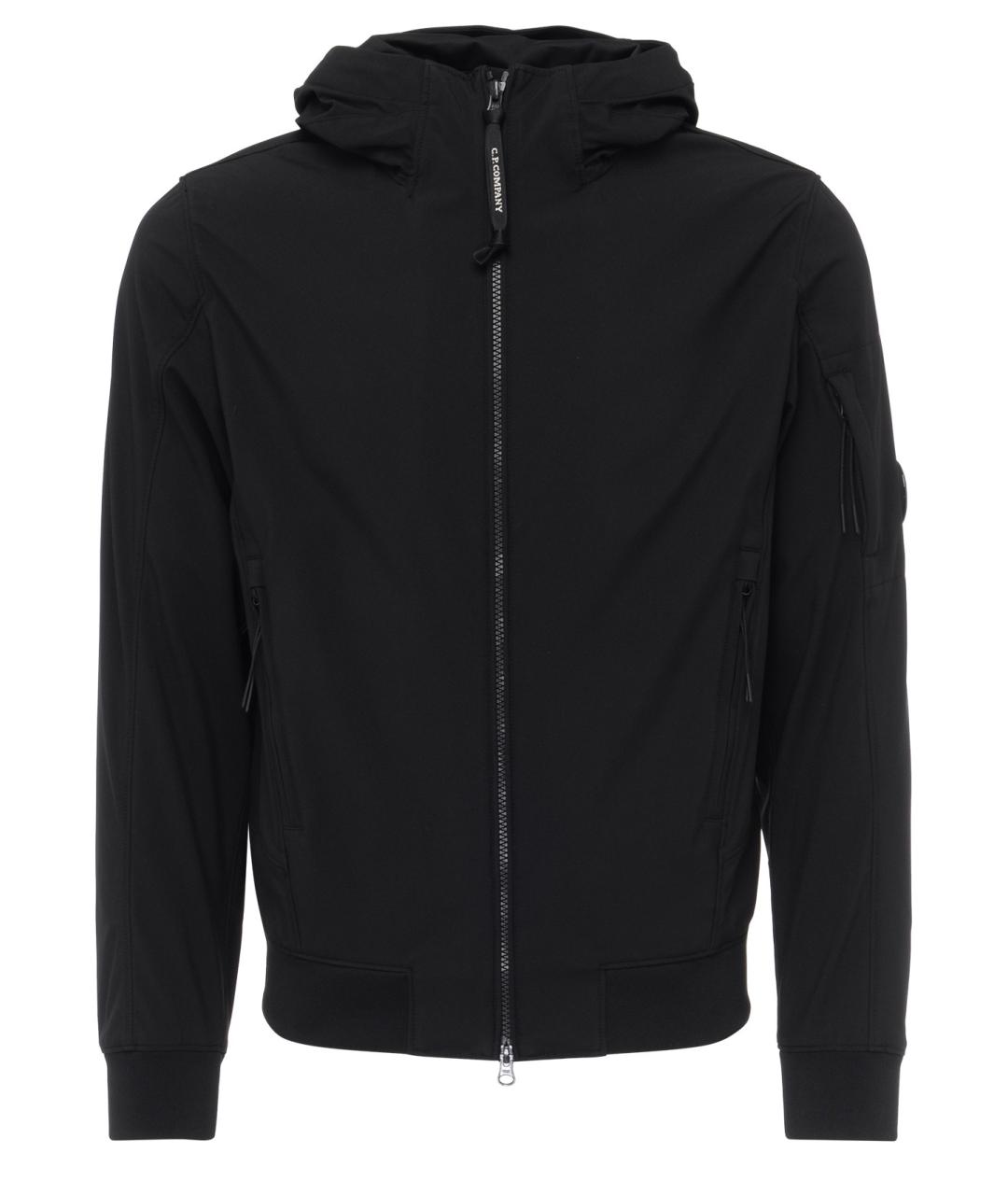 CP COMPANY Черная полиэстеровая куртка, фото 1