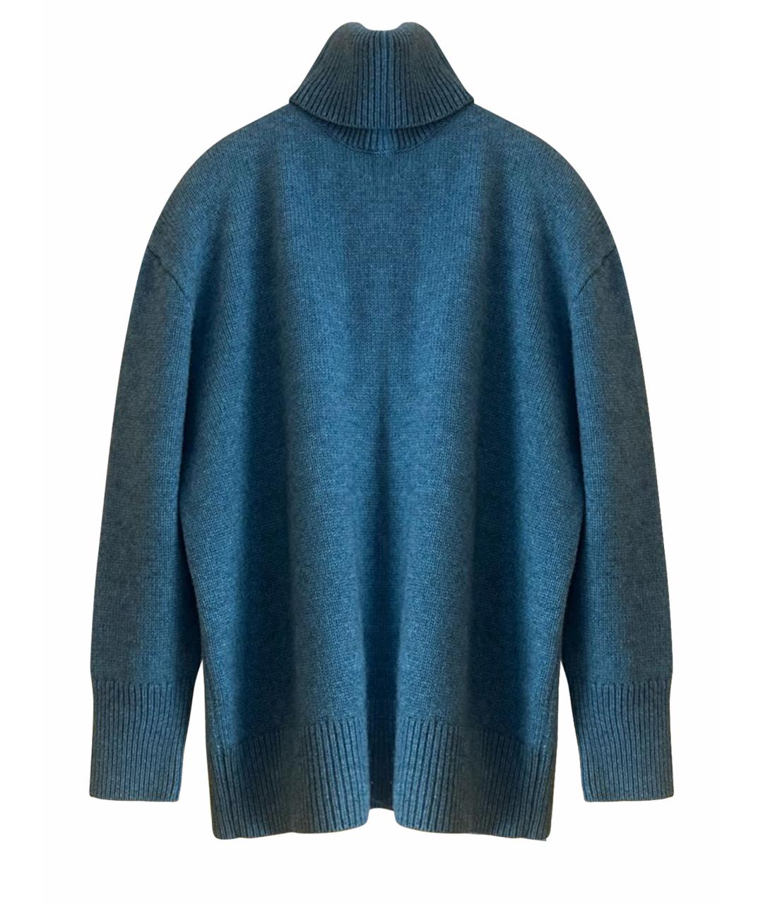 12 STOREEZ Синий кашемировый джемпер / свитер, фото 7