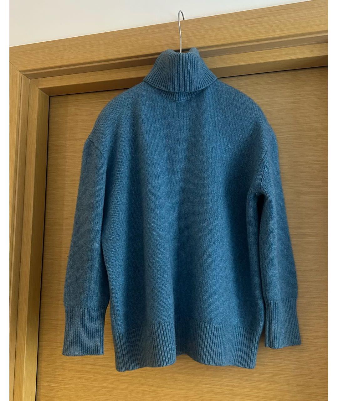 12 STOREEZ Синий кашемировый джемпер / свитер, фото 6