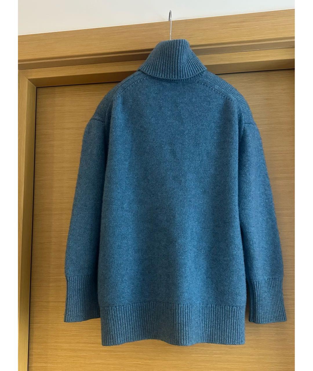 12 STOREEZ Синий кашемировый джемпер / свитер, фото 2