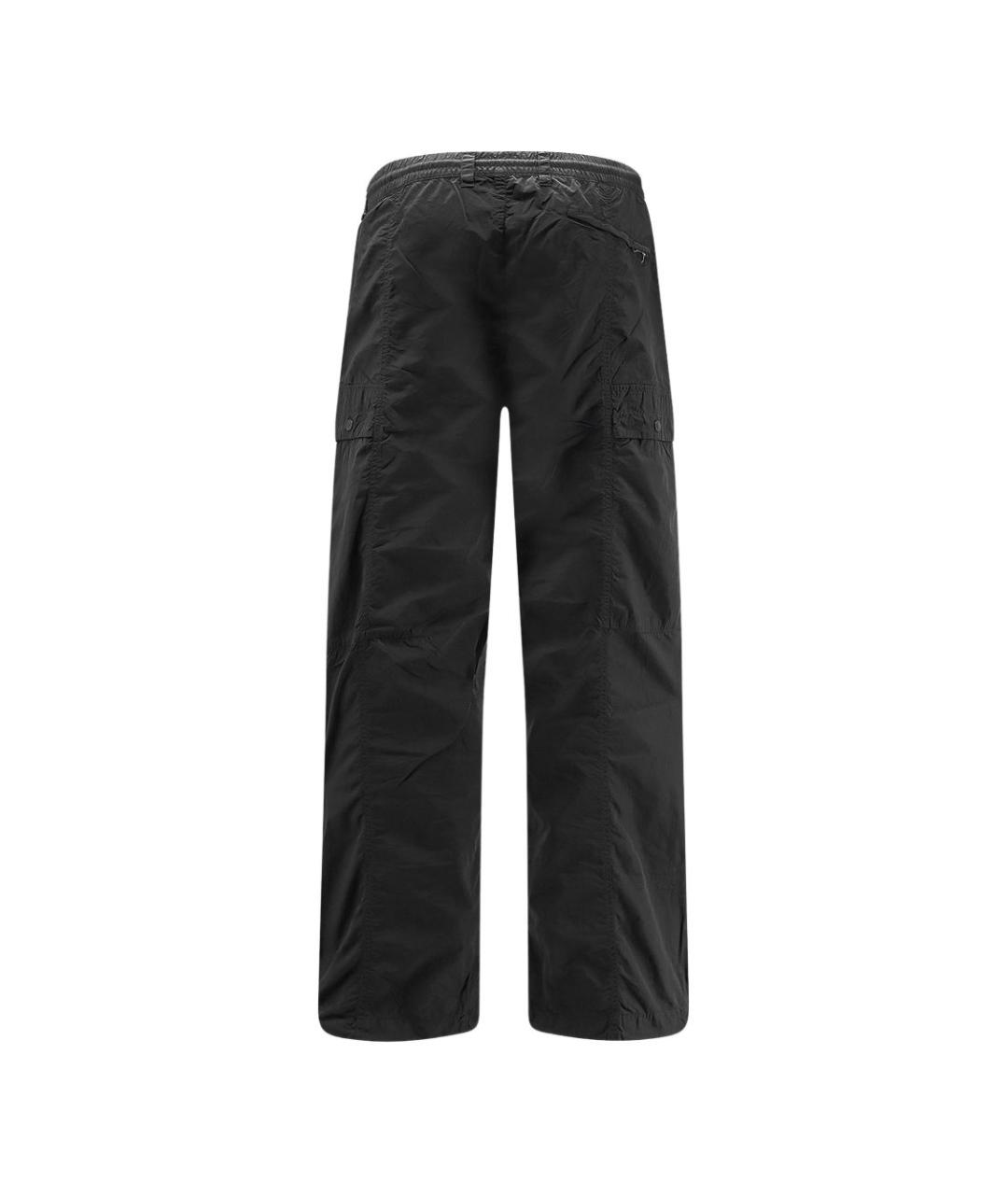 CP COMPANY Черные полиамидовые повседневные брюки, фото 2
