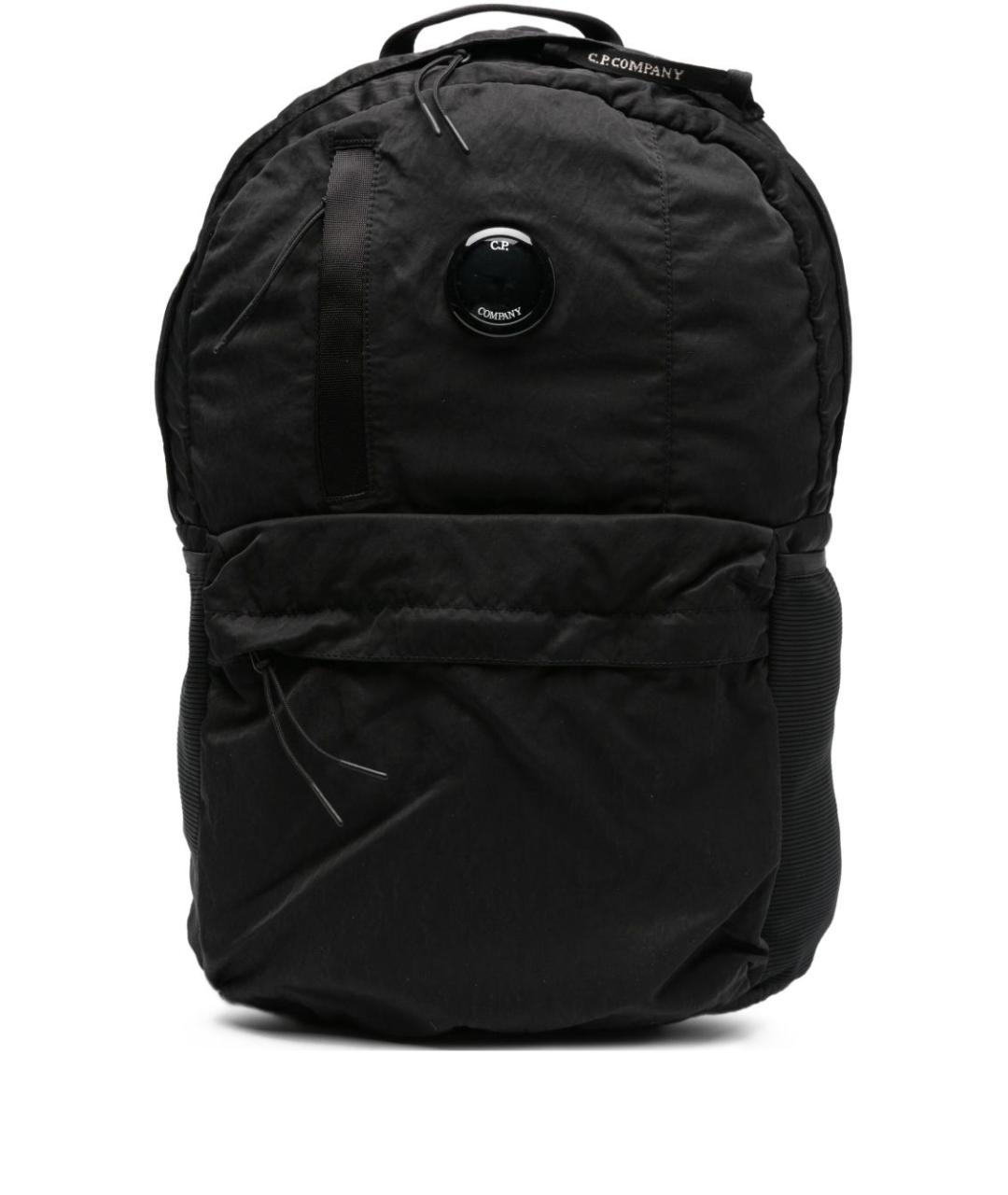 CP COMPANY Черный синтетический рюкзак, фото 1