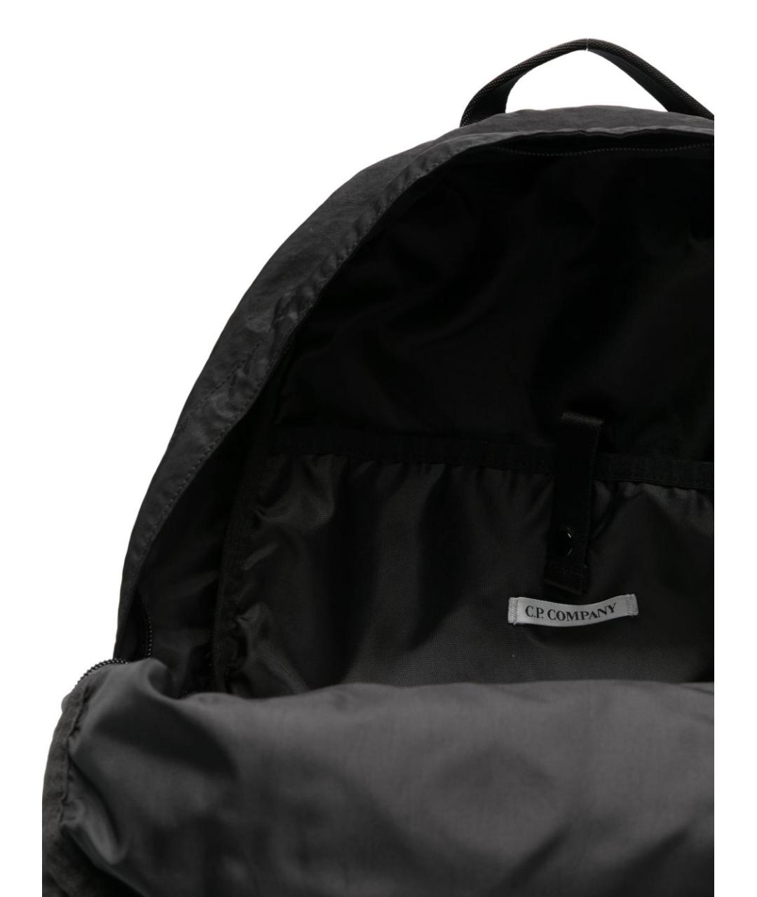 CP COMPANY Черный синтетический рюкзак, фото 3