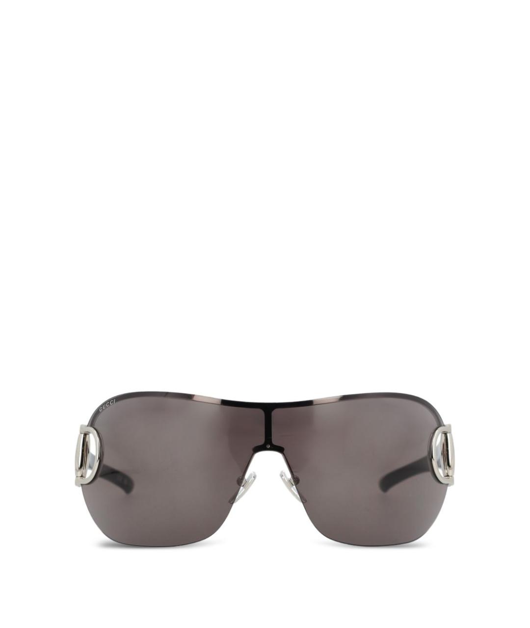 GUCCI Серебряные солнцезащитные очки, фото 1