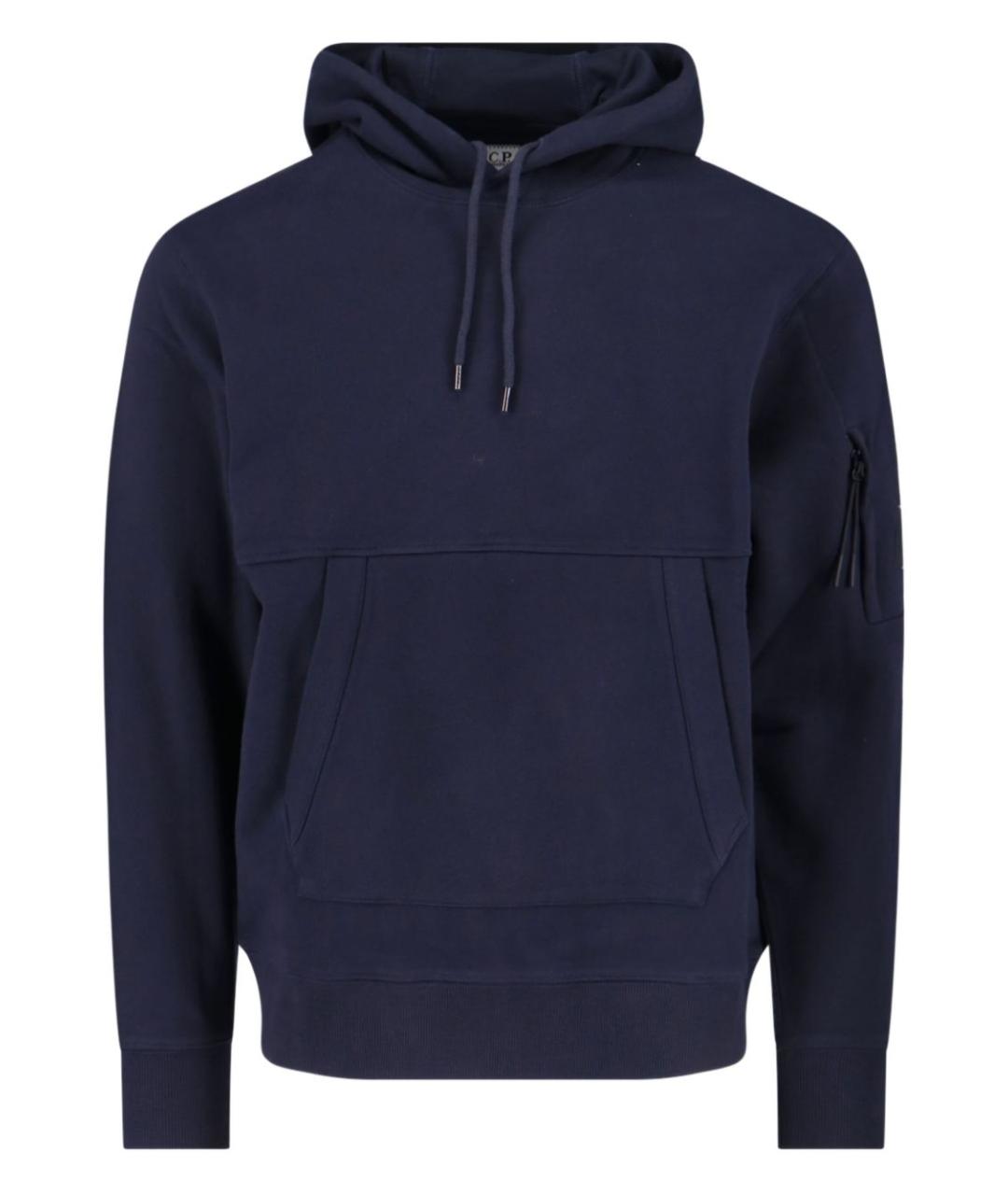 CP COMPANY Синий хлопковый джемпер / свитер, фото 1