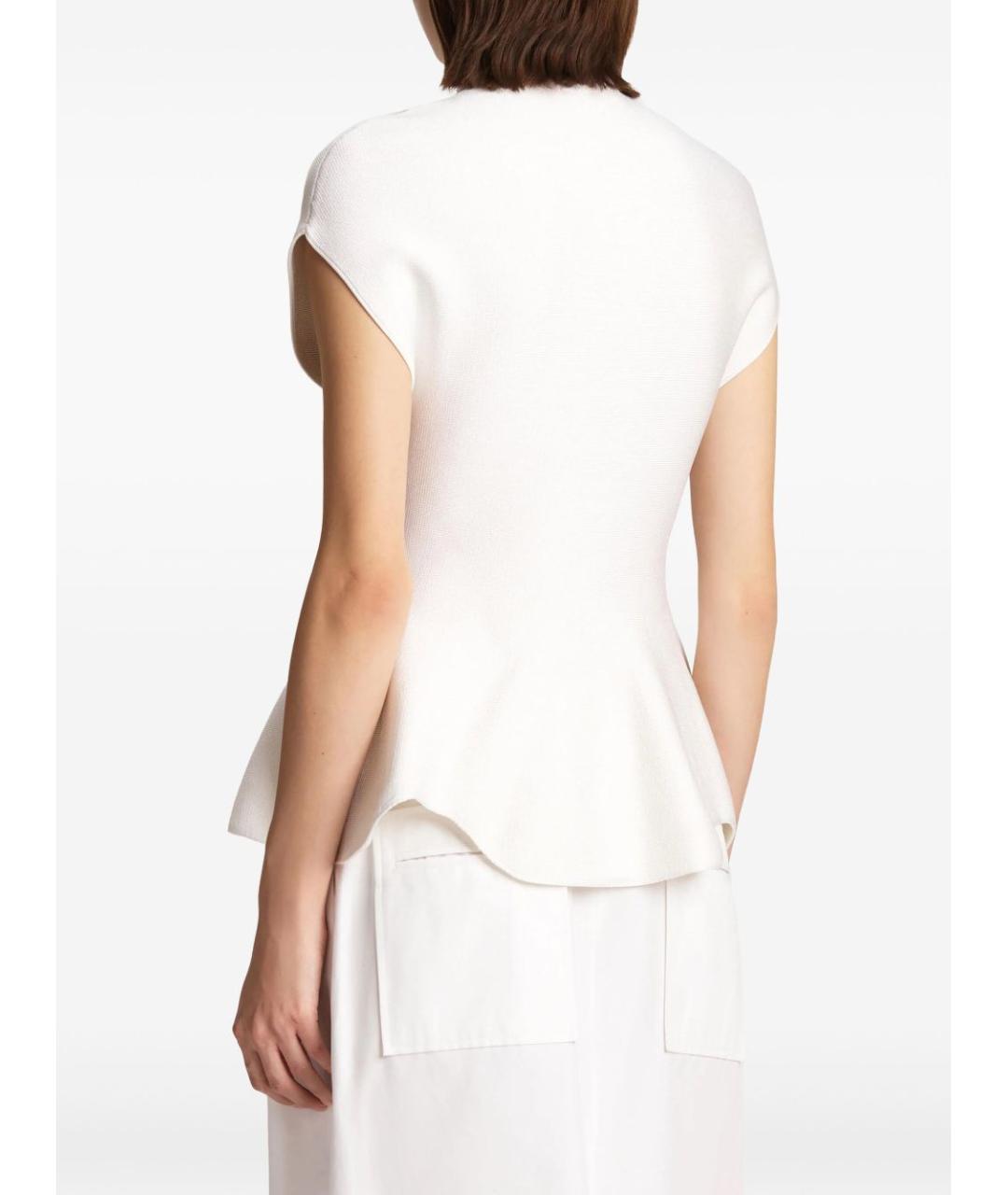 KHAITE Белая полиамидовая майка, фото 3