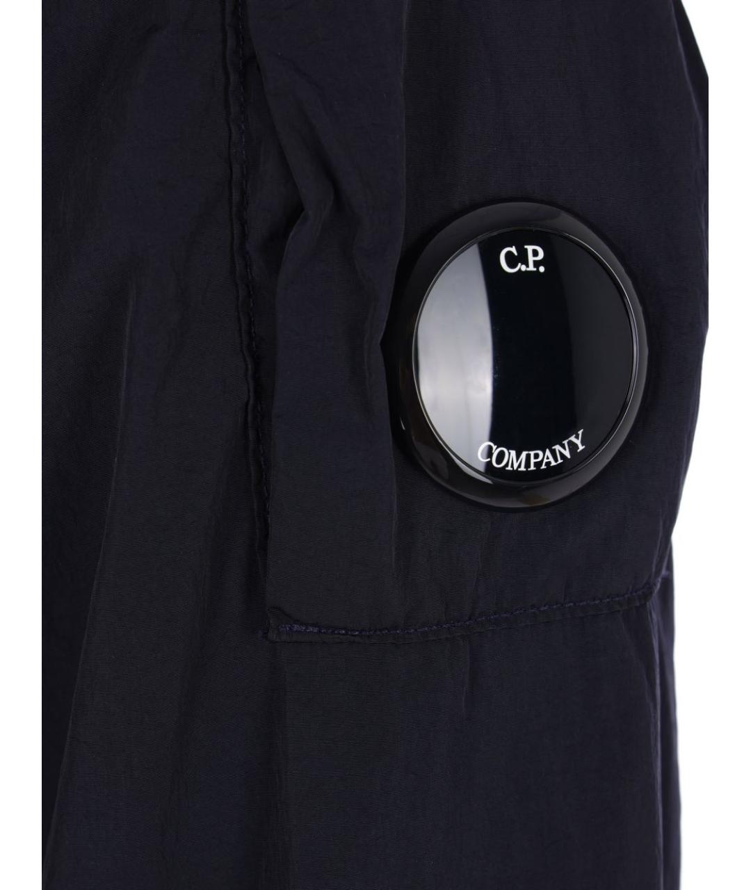 CP COMPANY Синяя полиамидовая куртка, фото 4