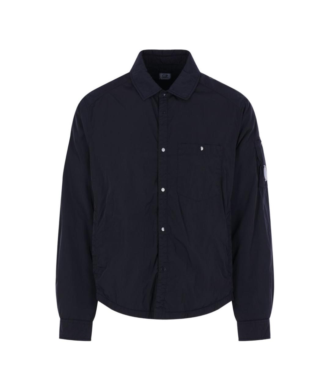 CP COMPANY Синяя полиамидовая куртка, фото 1