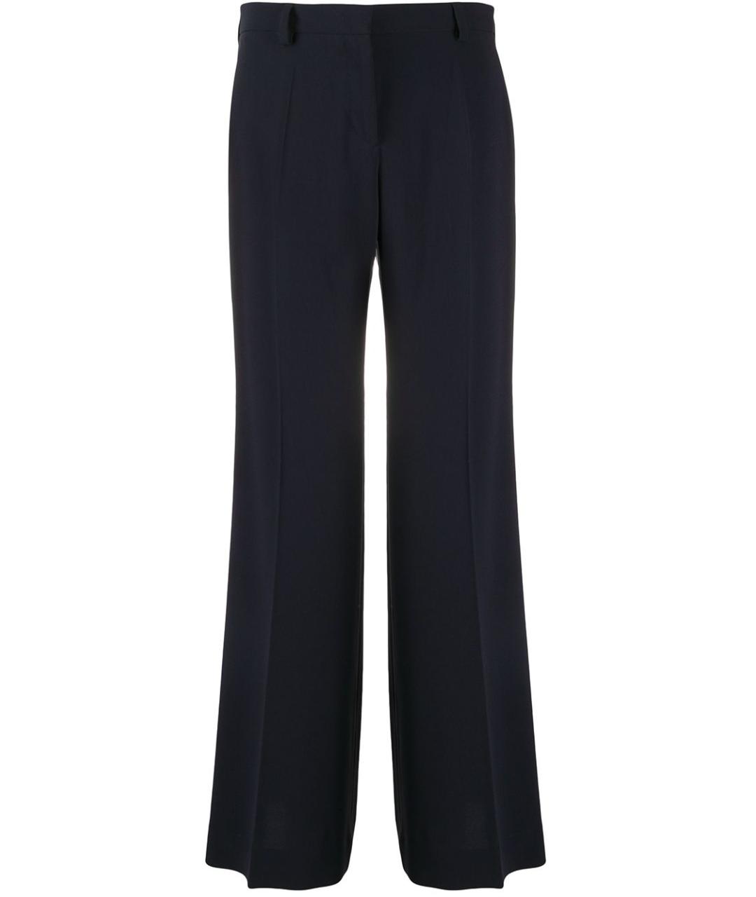 ALBERTO BIANI Синие прямые брюки, фото 1