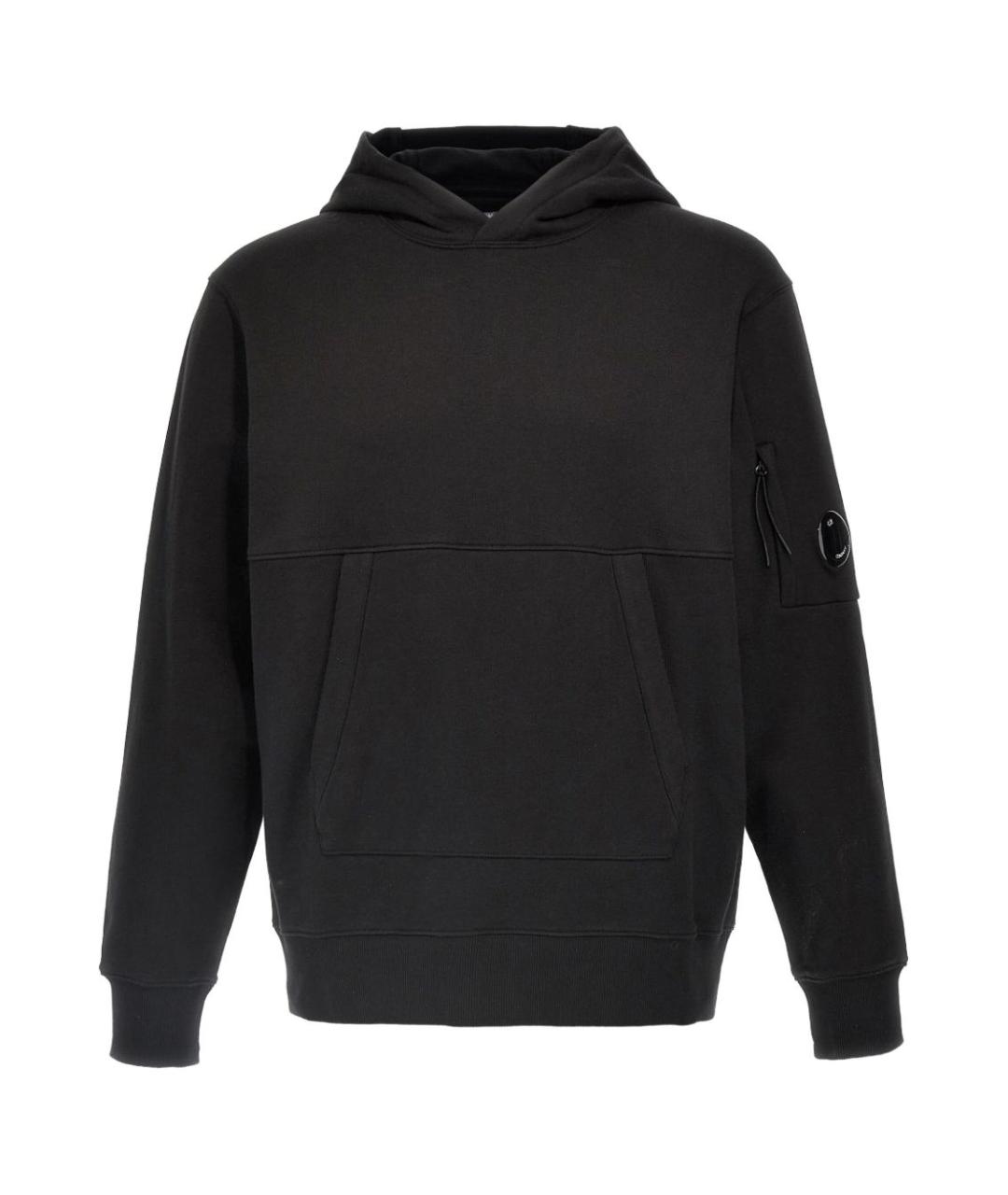 CP COMPANY Черный хлопковый джемпер / свитер, фото 1