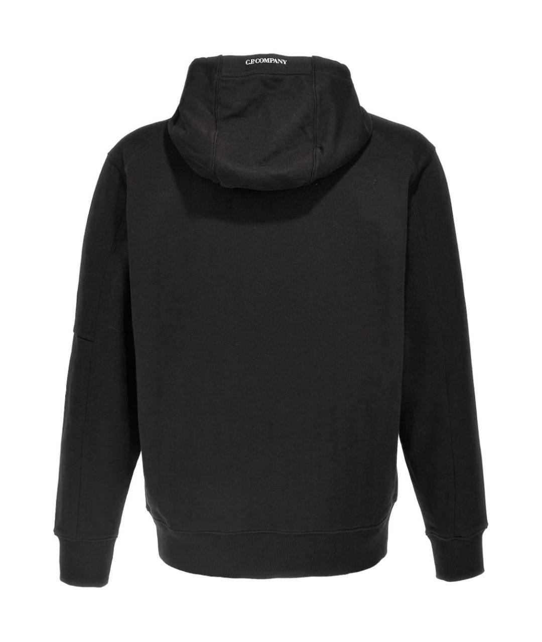 CP COMPANY Черный хлопковый джемпер / свитер, фото 3