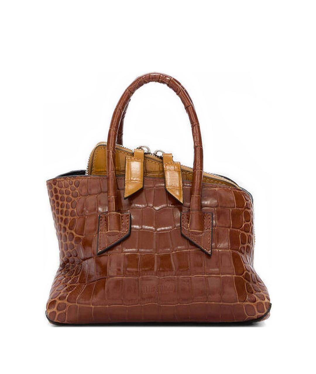 THE ATTICO Коричневая сумка тоут, фото 1