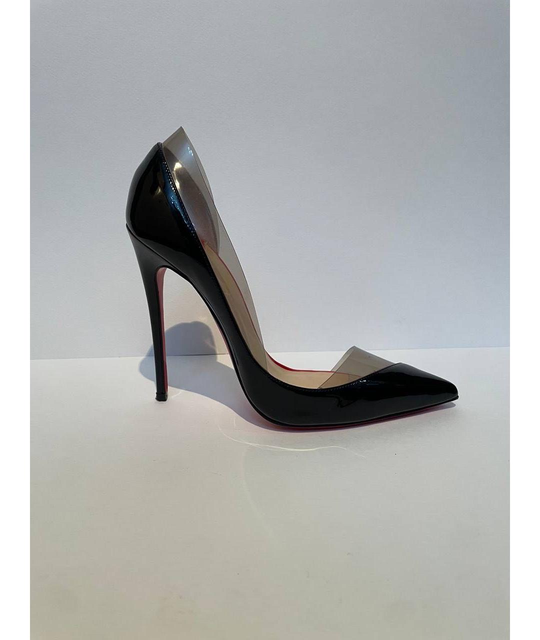 CHRISTIAN LOUBOUTIN Черные туфли из лакированной кожи, фото 7