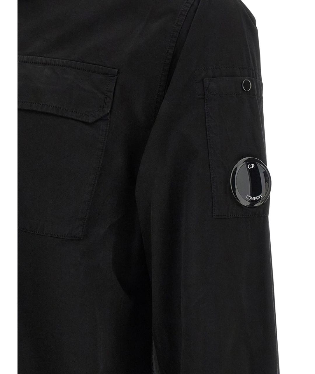 CP COMPANY Черная хлопковая куртка, фото 4
