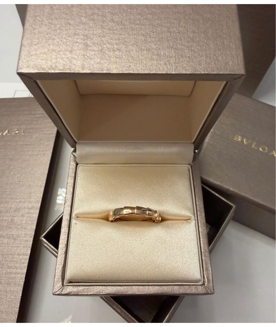 BVLGARI Золотое кольцо из розового золота, фото 4