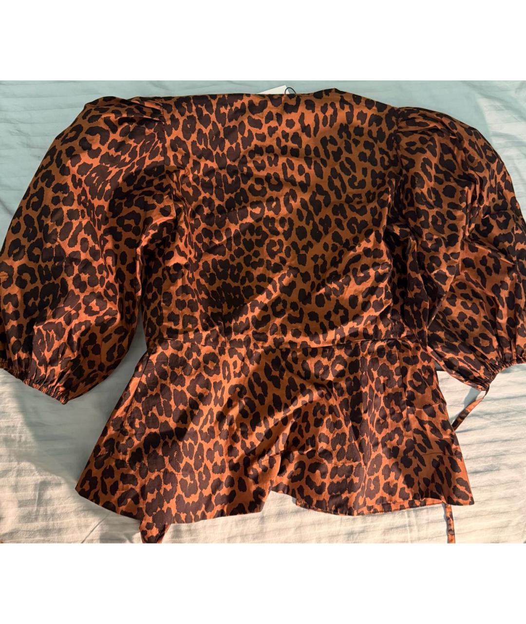 GANNI Мульти хлопковая блузы, фото 4