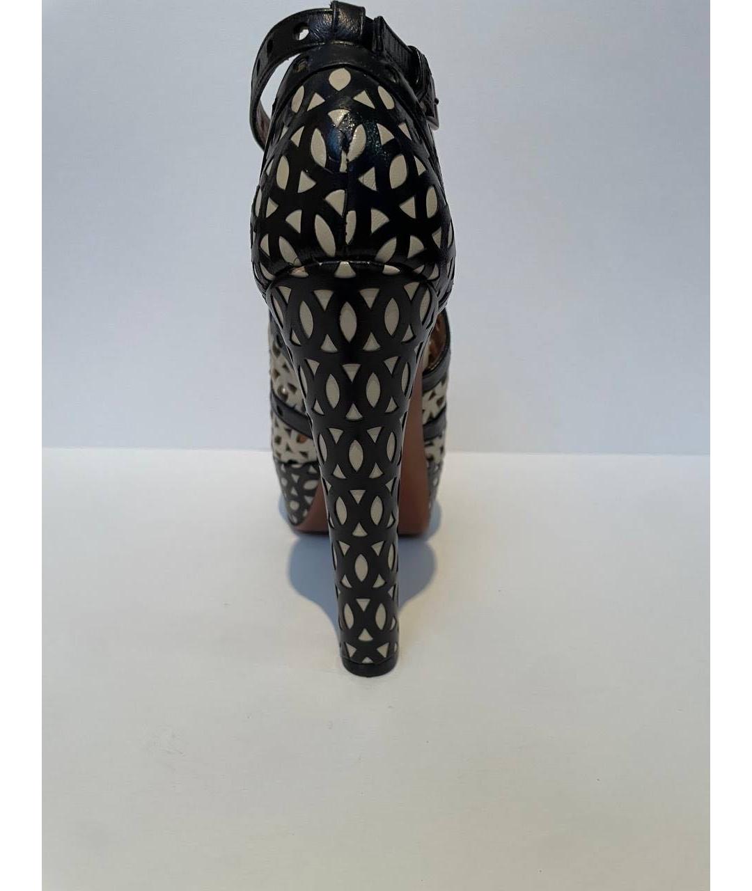 ALAIA Кожаные босоножки, фото 3