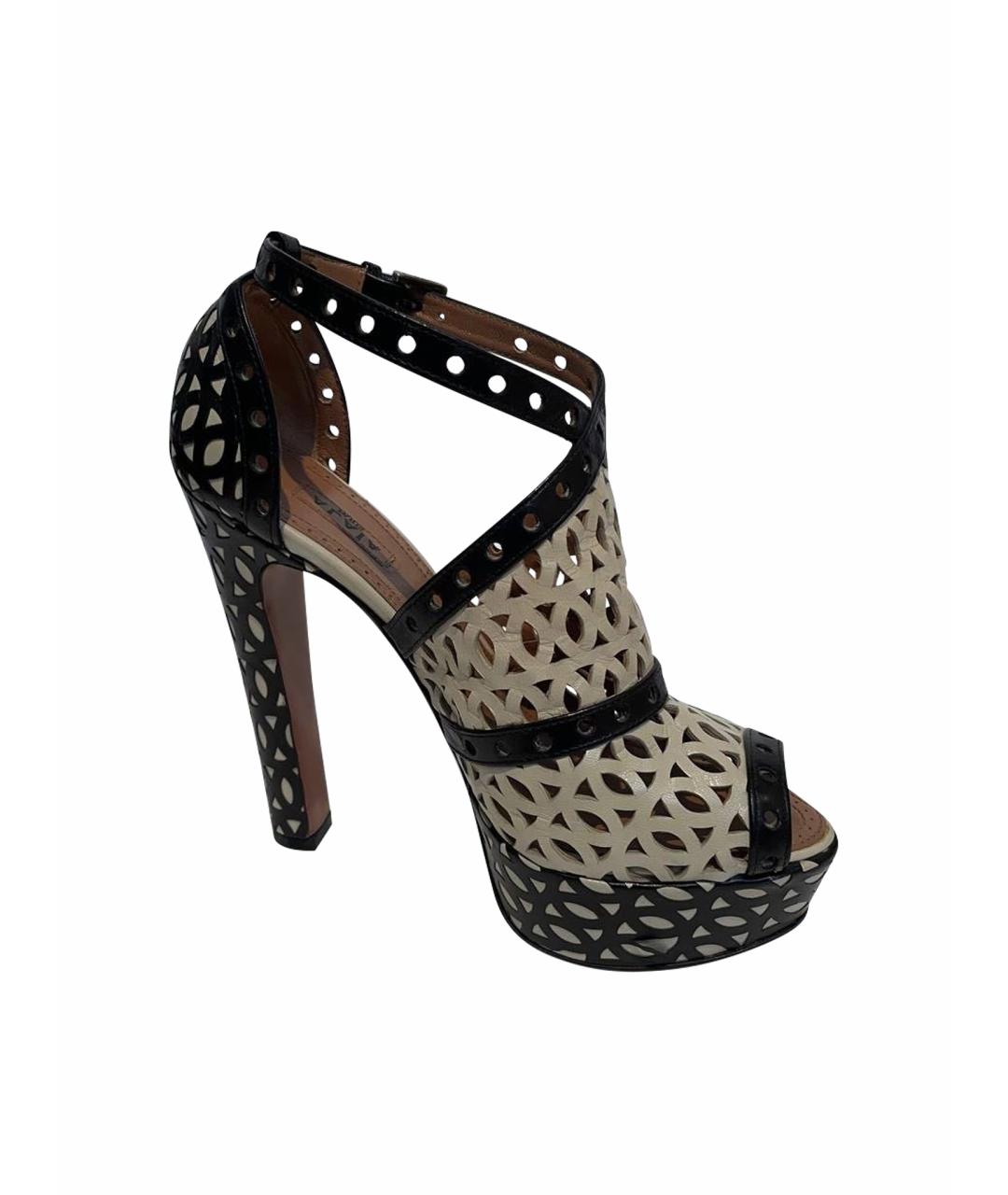 ALAIA Кожаные босоножки, фото 1