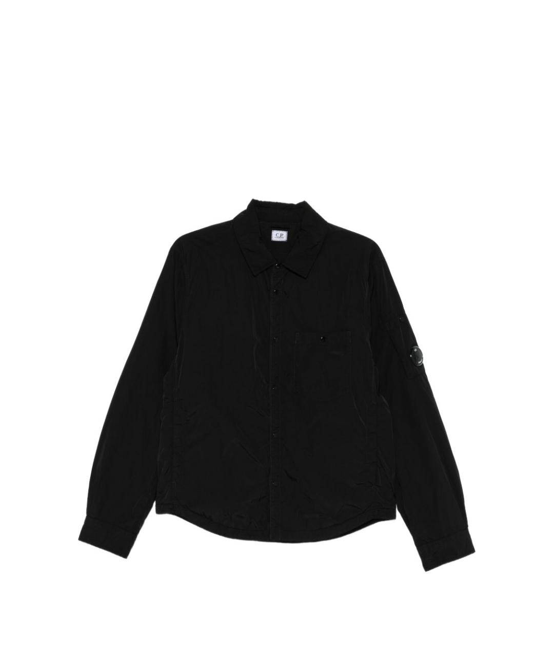 CP COMPANY Черная полиамидовая куртка, фото 1